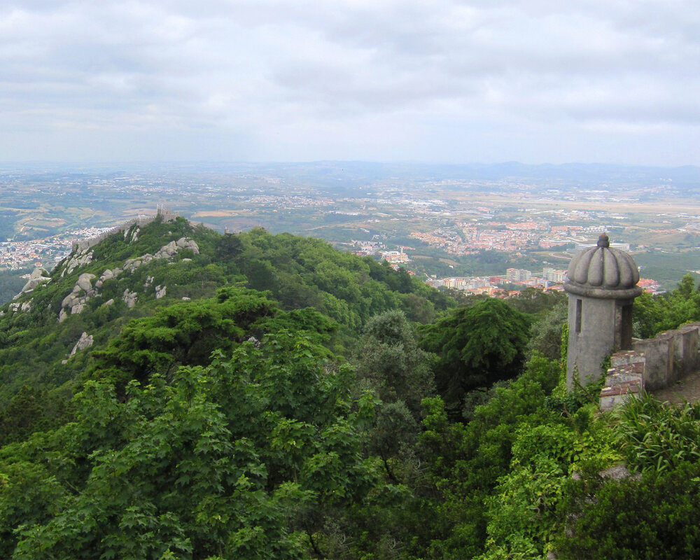 SIGHTS - View from Pena Palace/Sintra