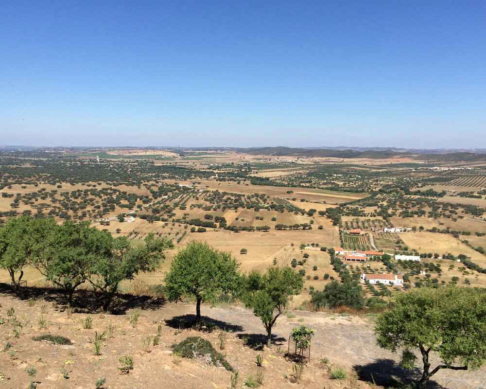SIGHTS - View from Monsaraz into Spain 