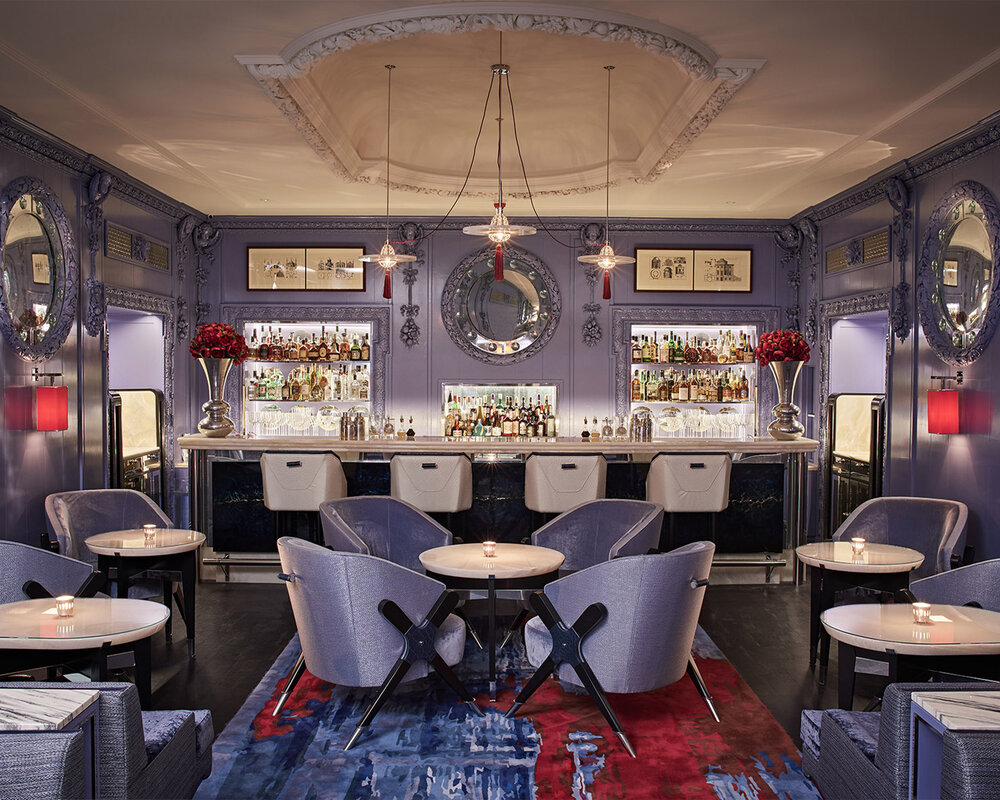DRINKS/EATS - The Blue Bar at The Berkeley Hotel 