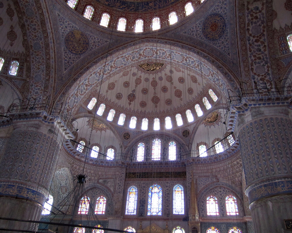 SIGHTS - The Blue Mosque Interior