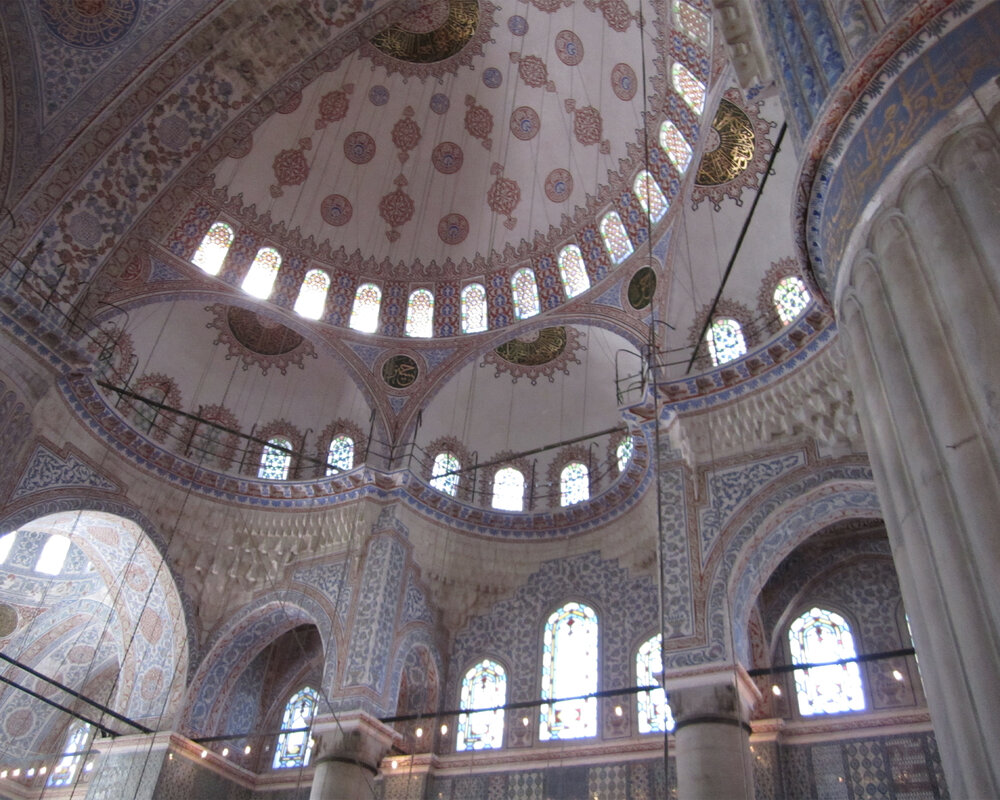 SIGHTS - The Blue Mosque Interior