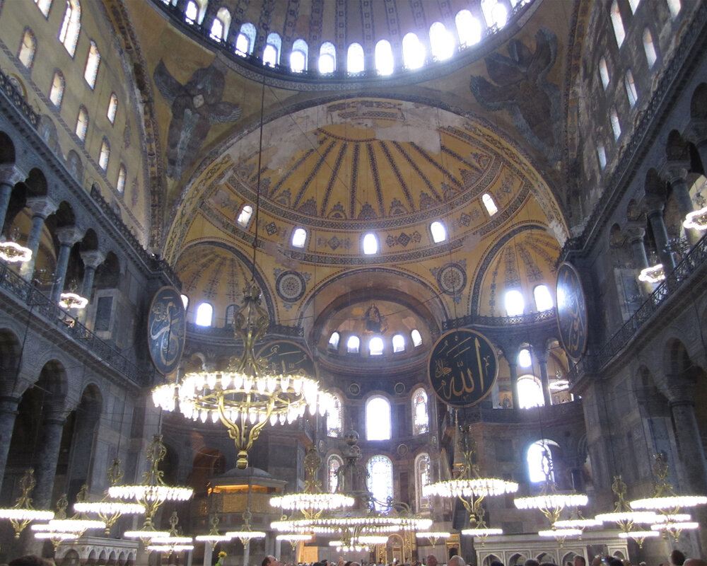SIGHTS - The Hagia Sophia Interior 