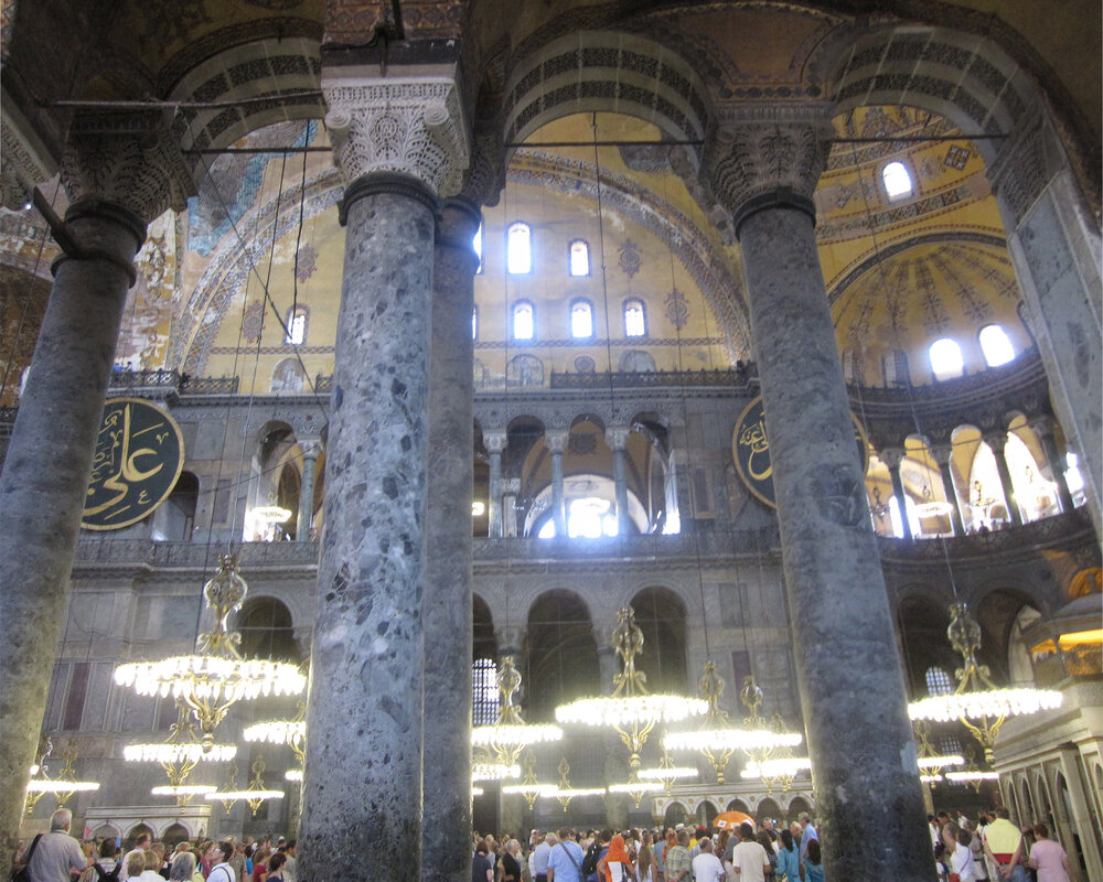 SIGHTS - The Hagia Sophia Interior 