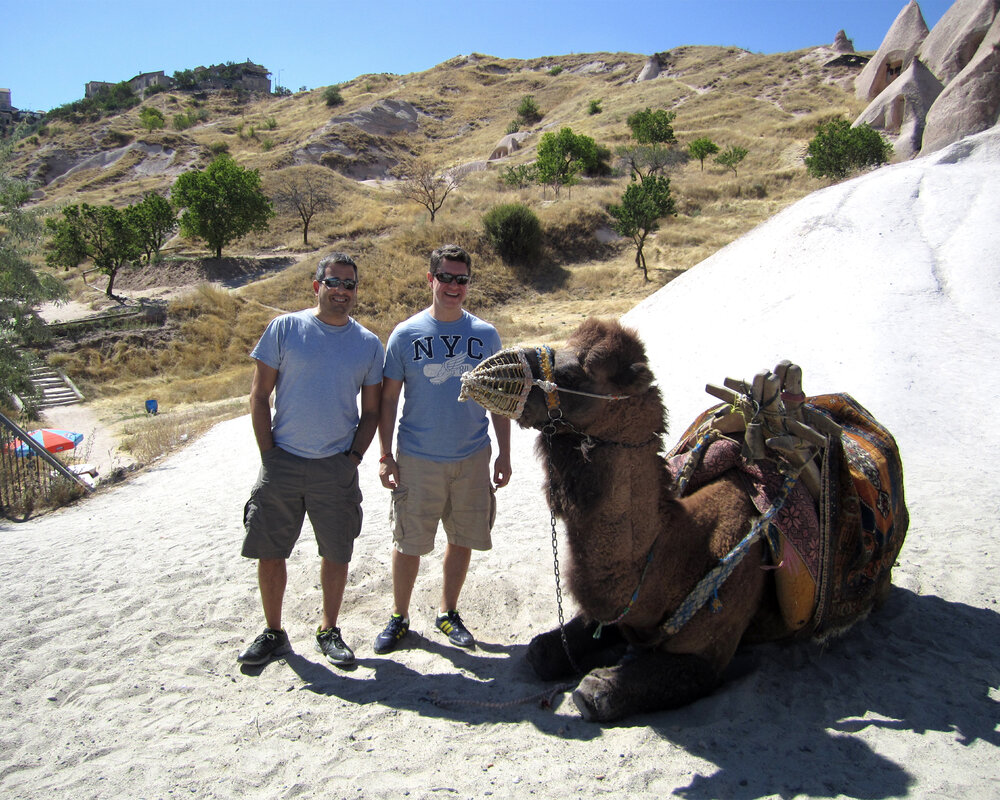 SIGHTS - a Turkish Camel (we didn't ride!) 