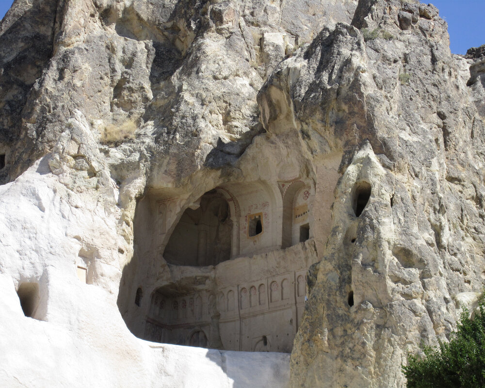 SIGHTS - close up of cave dwelling 