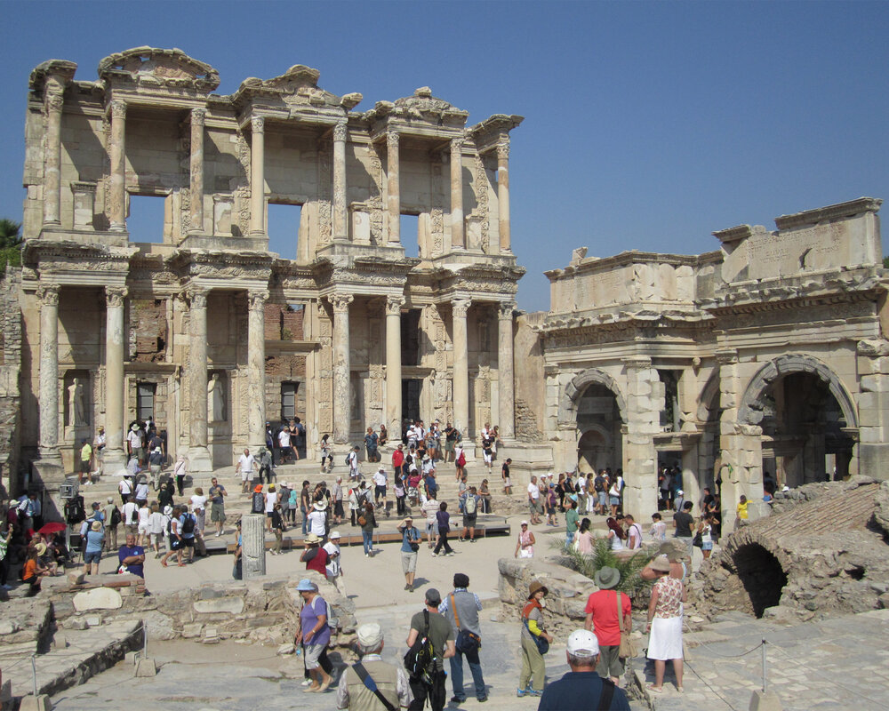SIGHTS - Celsus Library at Ancient Ephesus