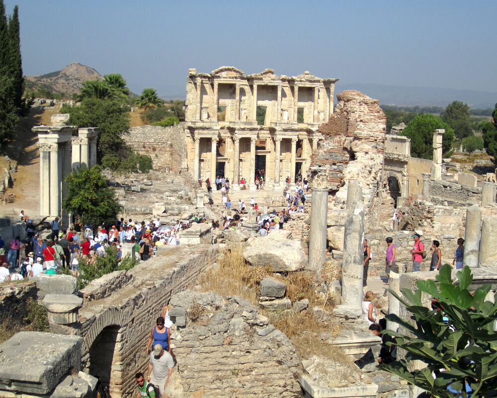 SIGHTS - Celsus Library at Ancient Ephesus