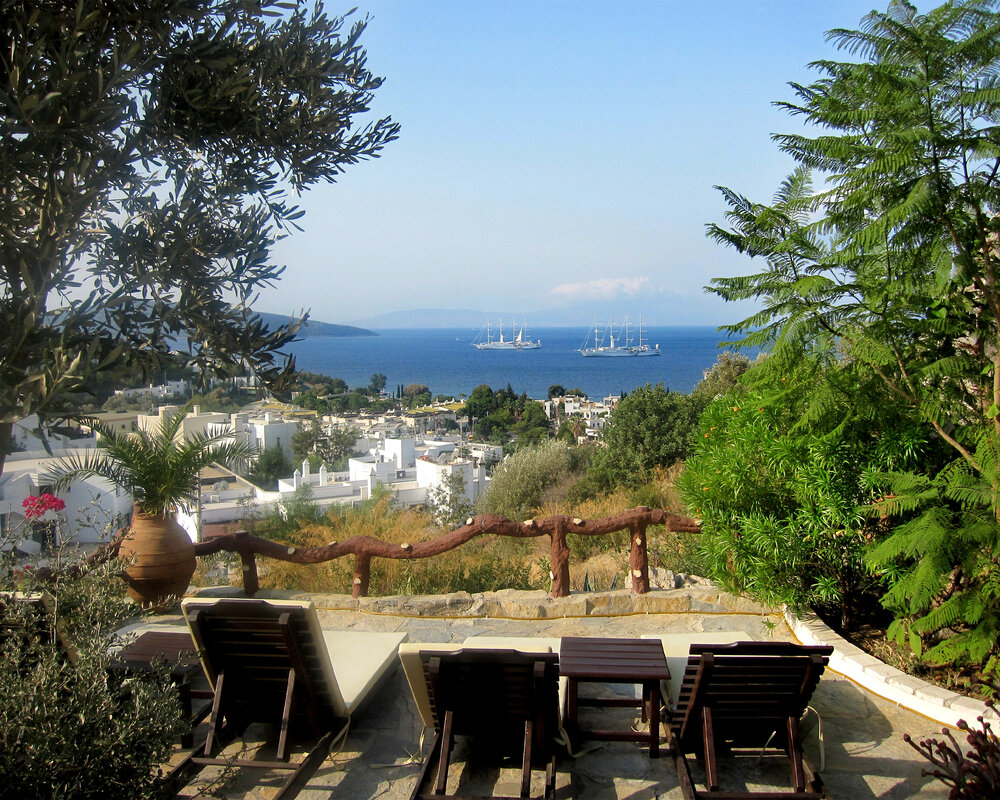 HOTEL - Sundeck with Aegean Sea view