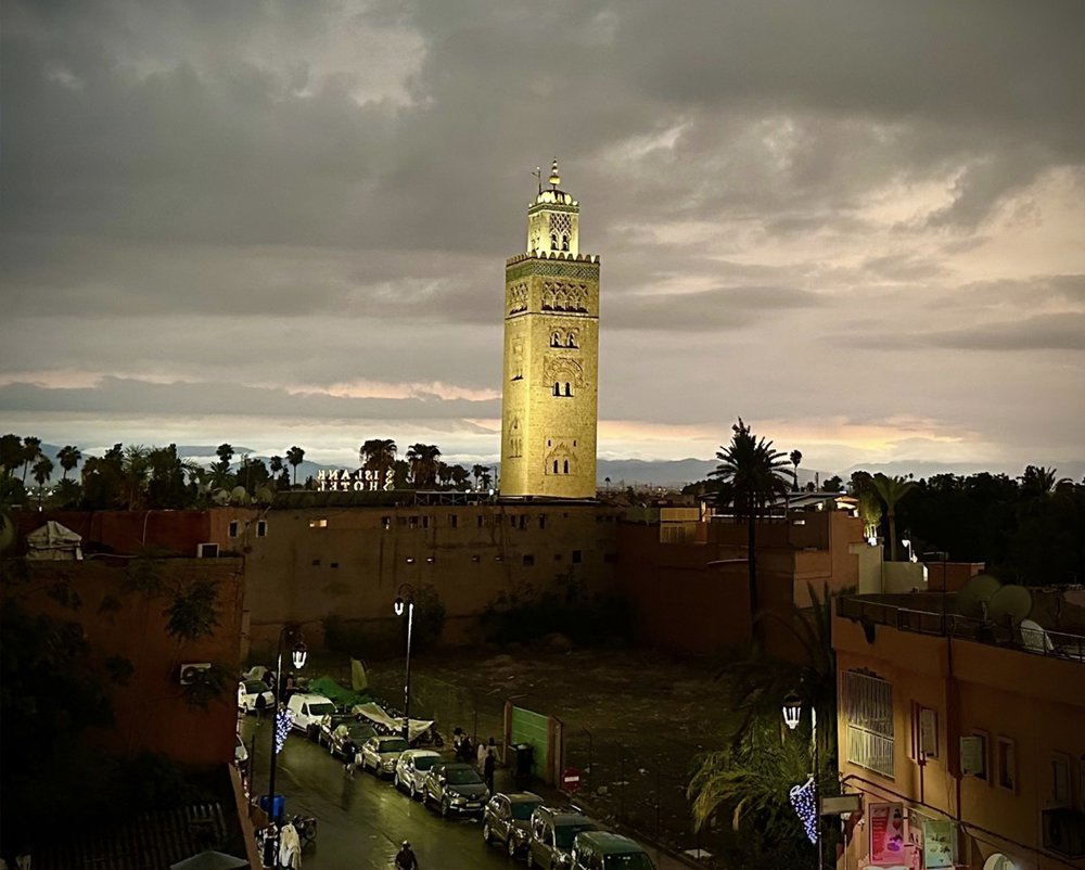 SIGHTS - Koutoubia Mosque at night 