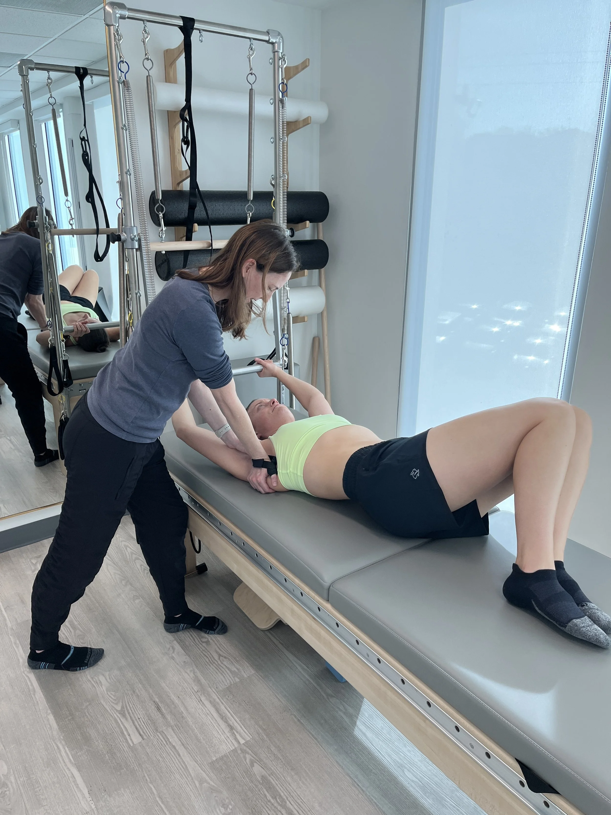 Physical Therapy on the Pilates Reformer in Charlotte, NC