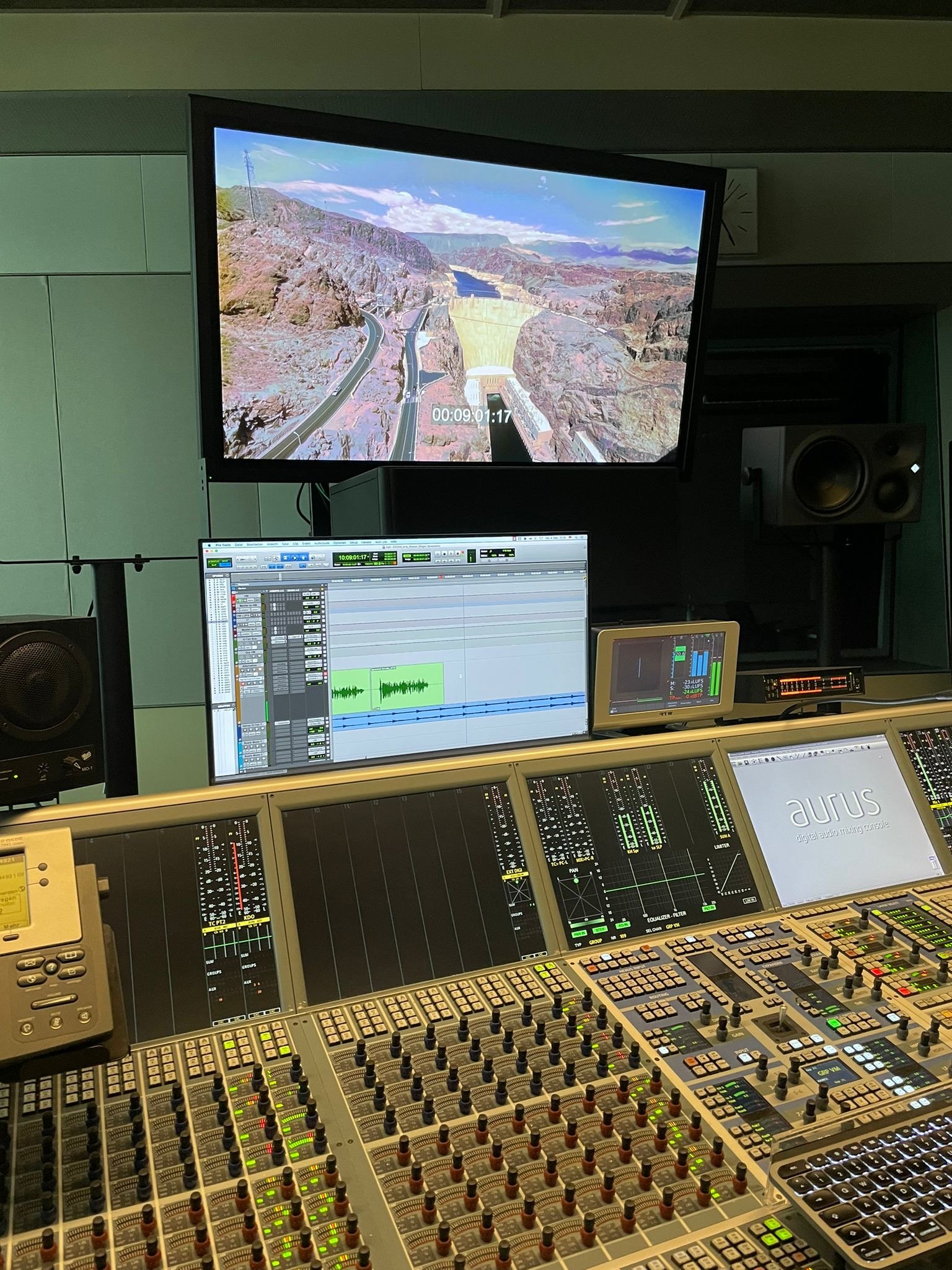 Professional Audio Editing in Progress