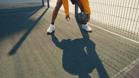 Basket ball film in the Imperial Valley