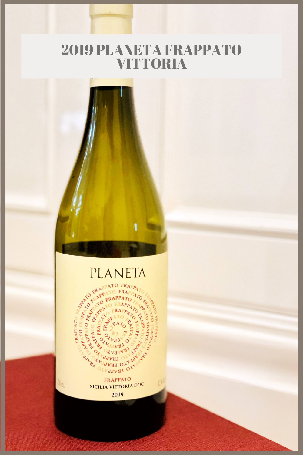WINE OF THE WEEK - 2019 Planeta Frappato Vittoria