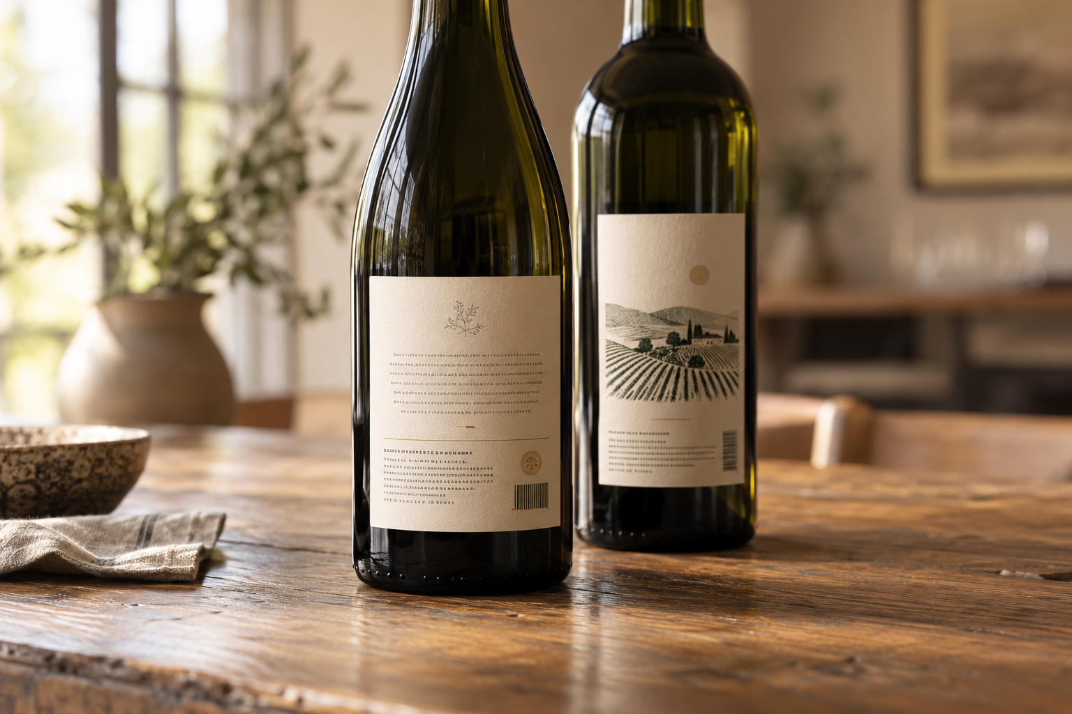 Contemplating the Back Label
