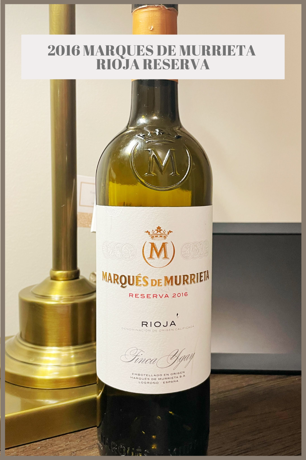 Marques De Murrieta Reserva 2016