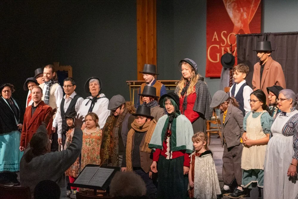 Scrooge Wrap Up with Pictures