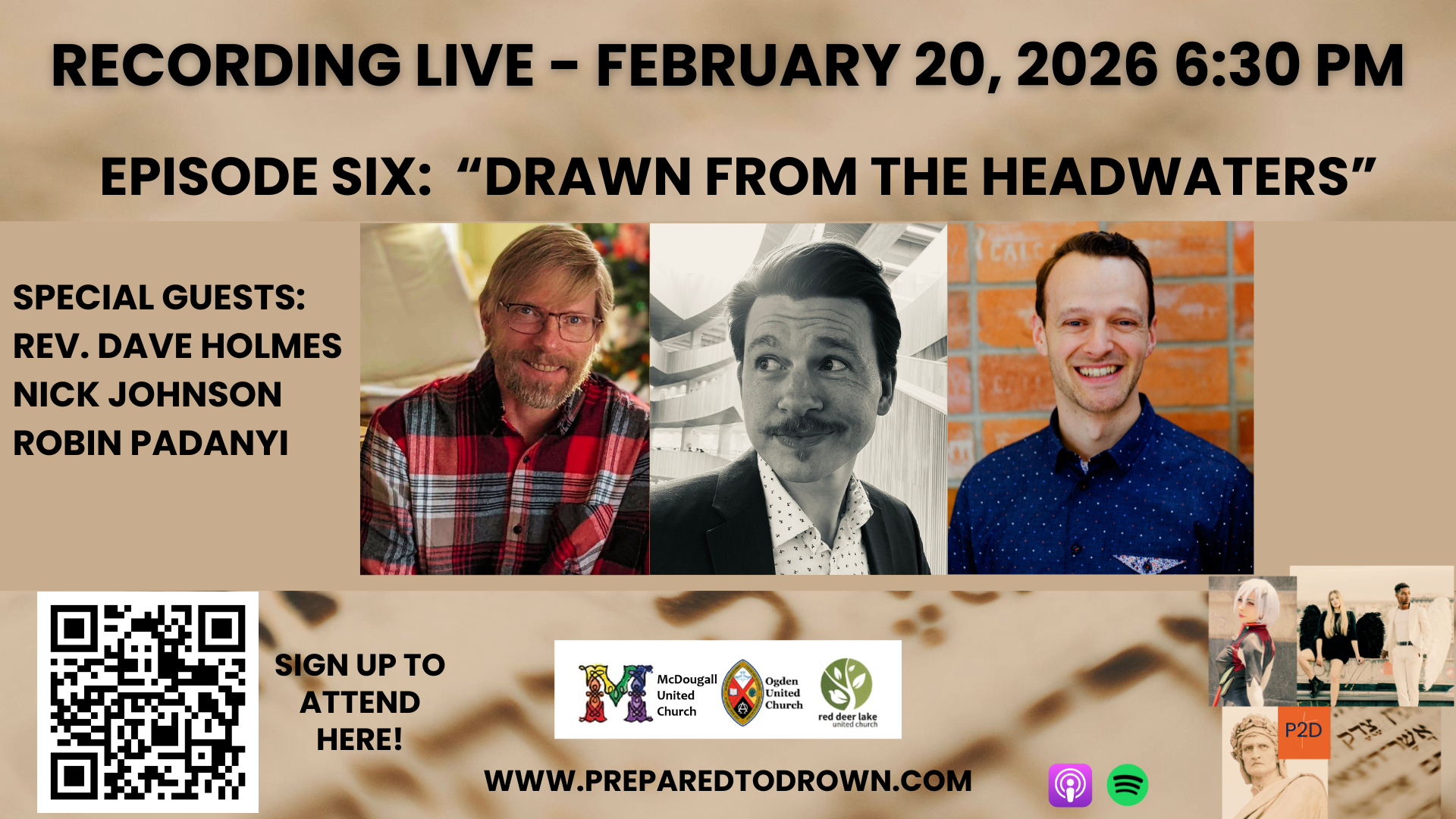 Prepared to Drown: Special Guests for February - Part 2