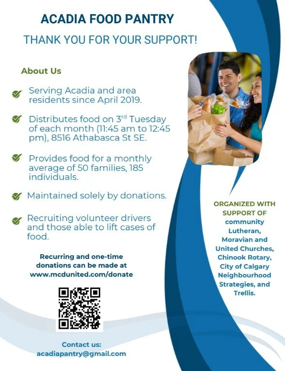 Acadia Pantry - Looking for Volunteers