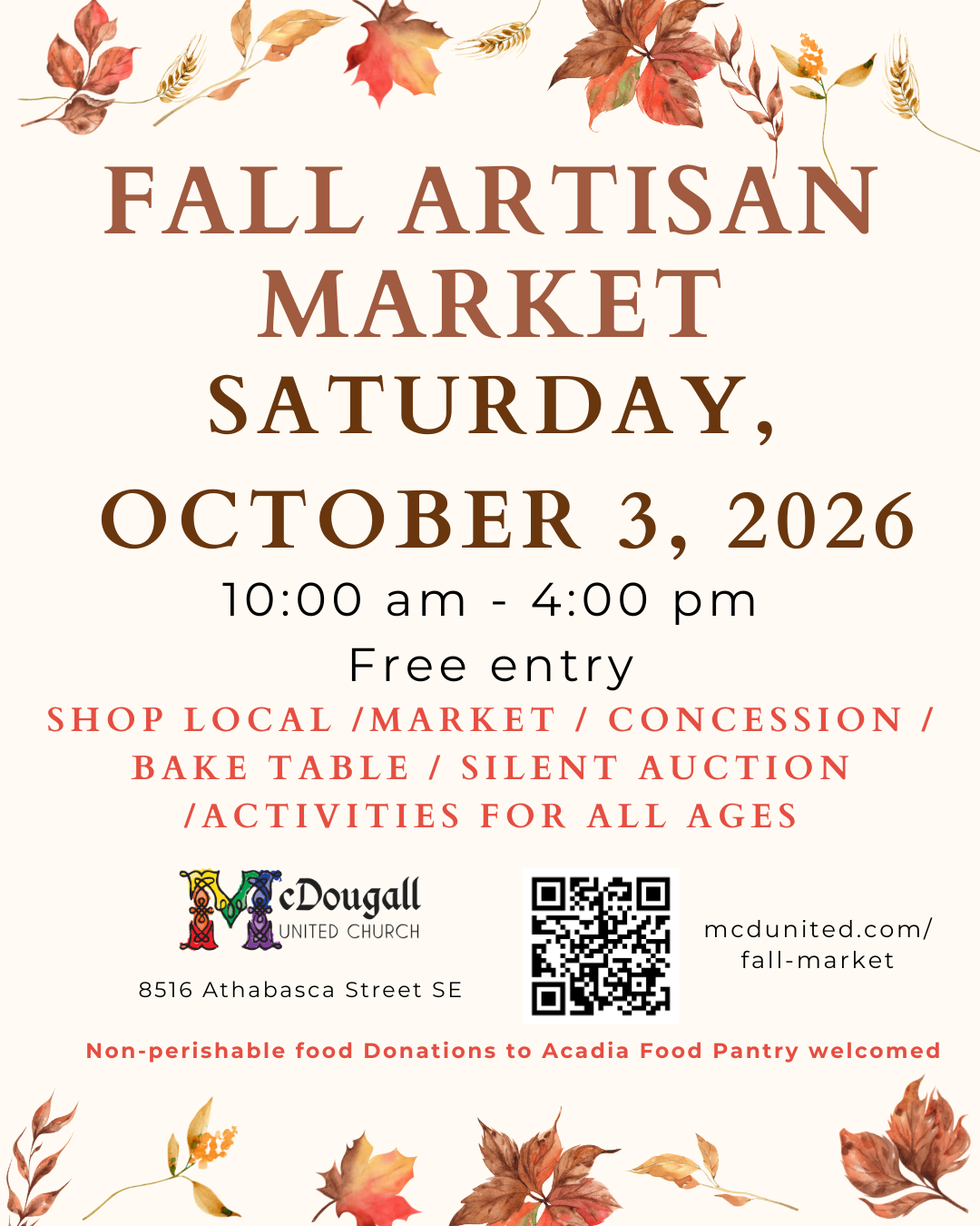 Fall Artisan Market: Check Out Our Vendors 2026