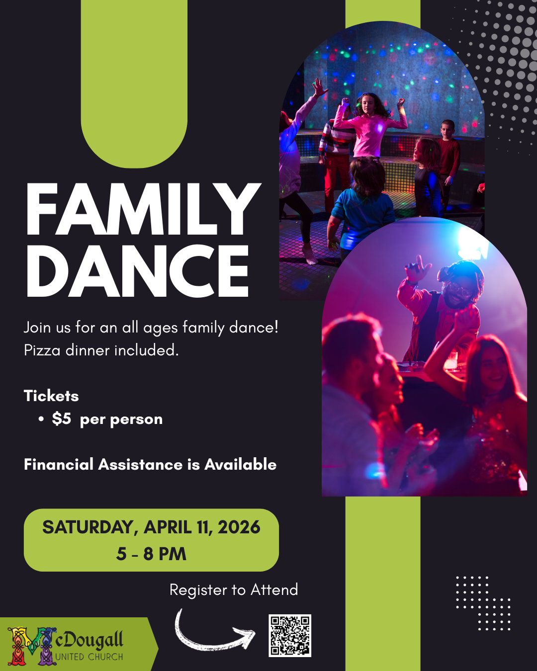 Open Table: April 11 - Family Dance