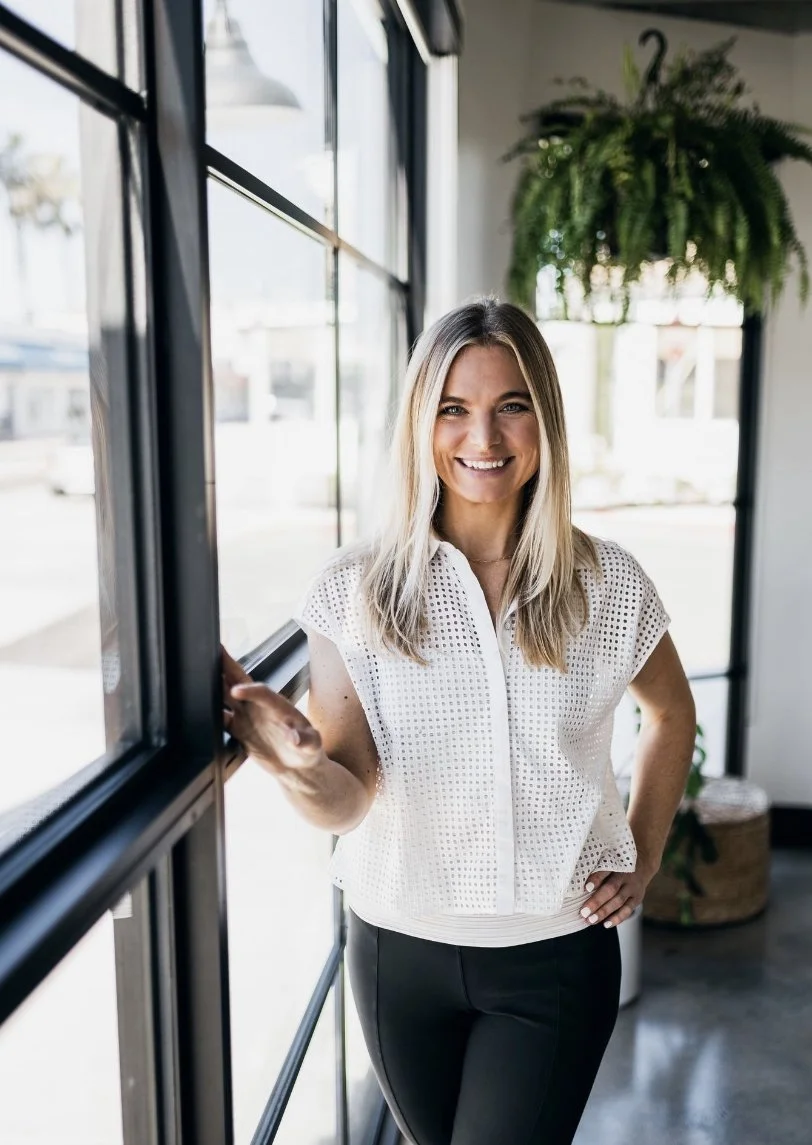 Dr. Julie Stefanski, functional medicine practitioner, at her Wholistic Abode studio in Newport Beach