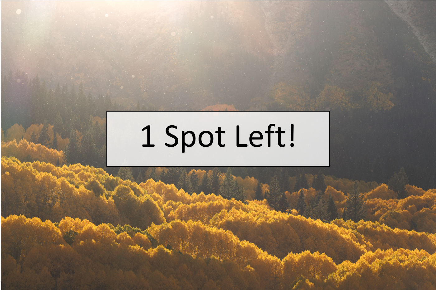 Vision Series: Colorado  |  September 27-October 1, 2027