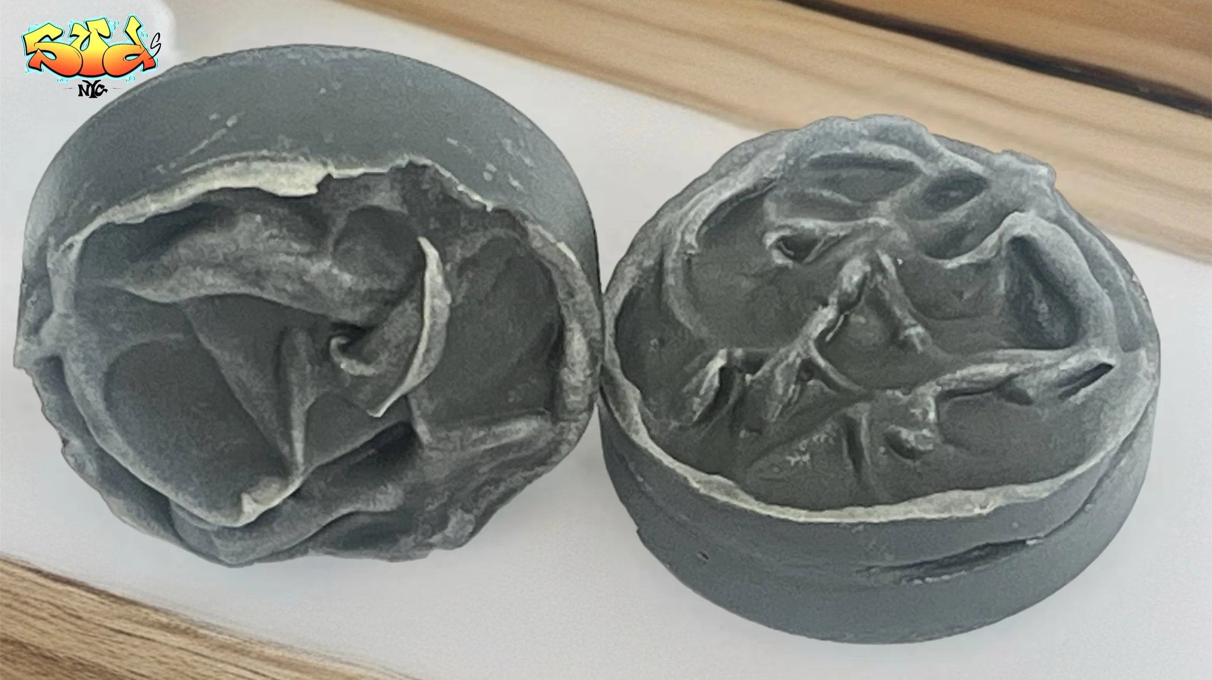 Activated charcoal and kojic acid facial soap