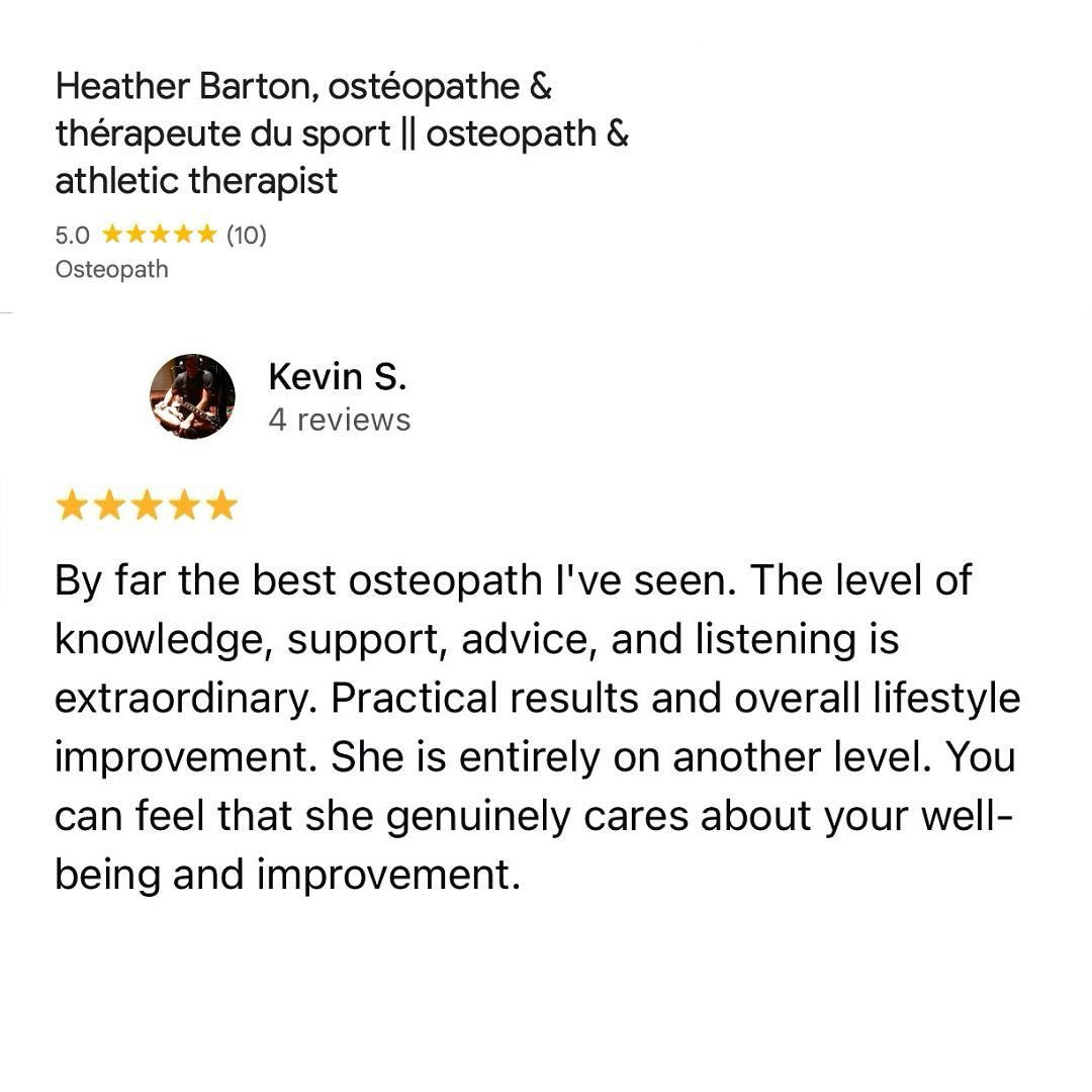 ✨ One of the nicest surprises for us solo practitioners who put our hearts &amp; minds into helping our clients while running our own small businesses is to discover that a client has taken the time to write us a review like this!

So if you have a p