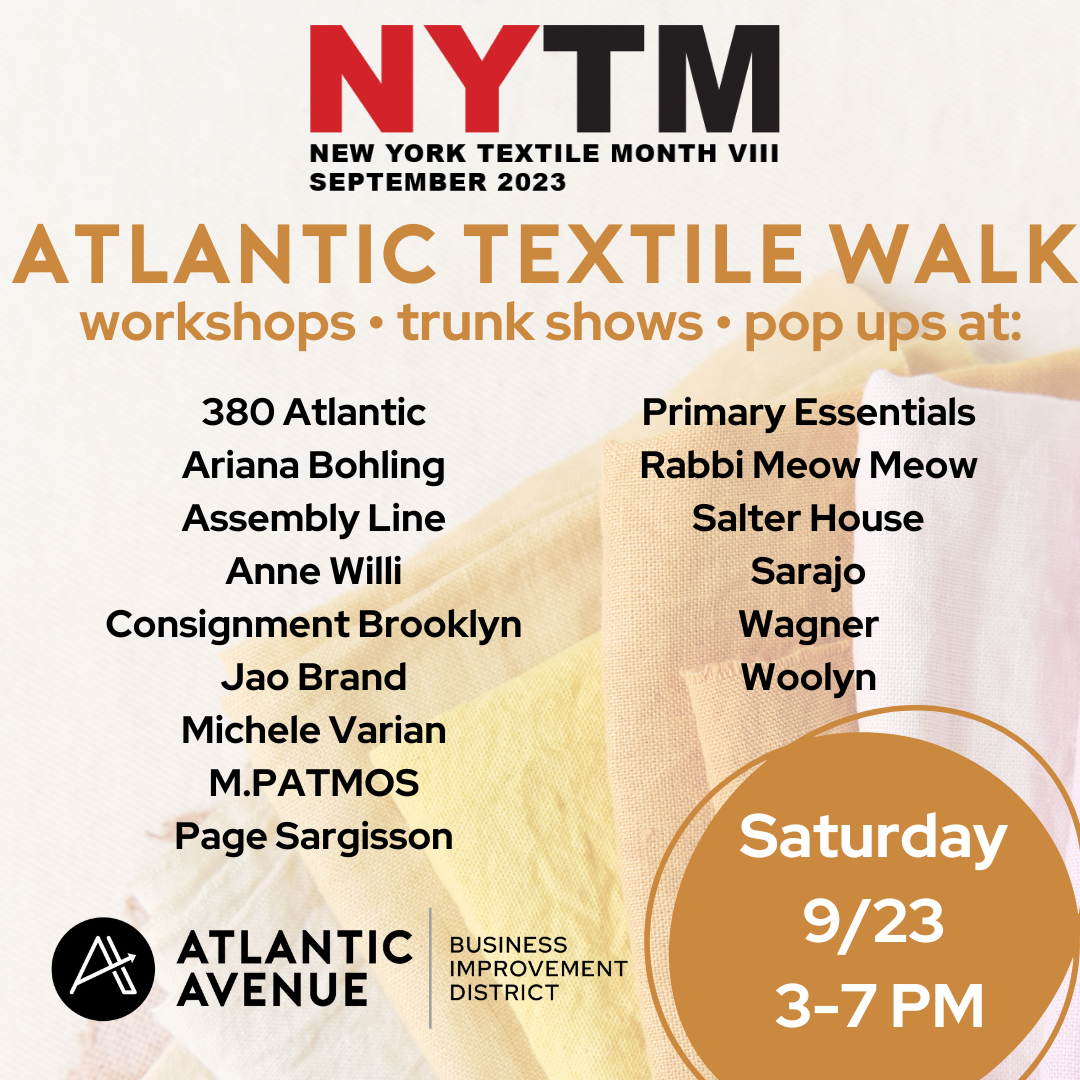 Exhibitions — New York Textile Month