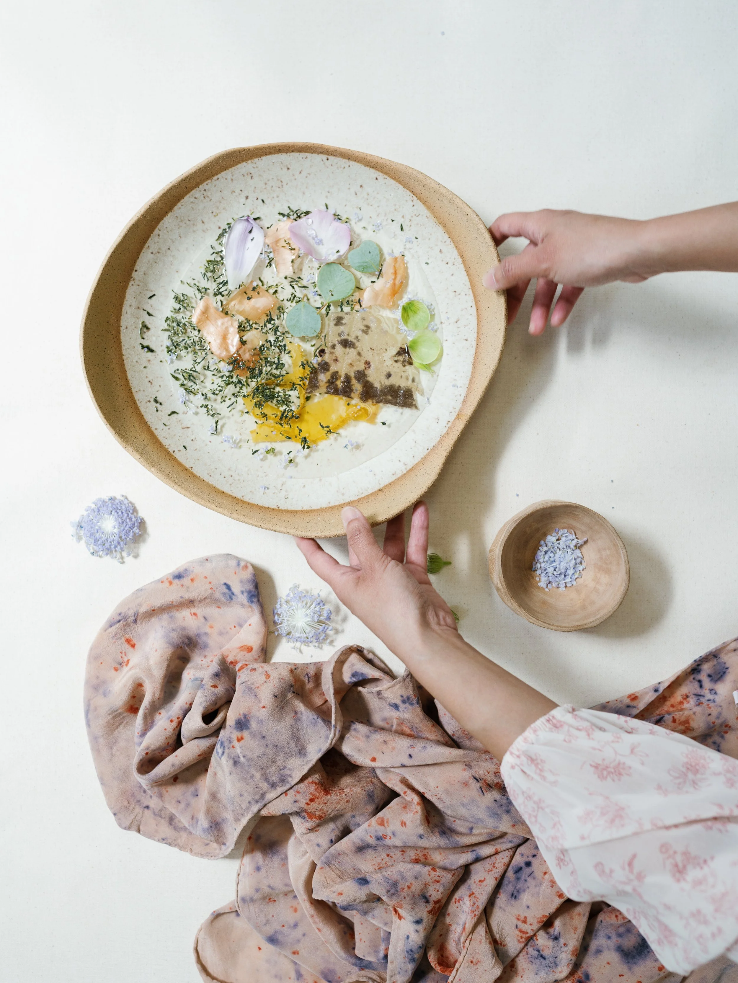 Natural Dyeing on Silk Workshop