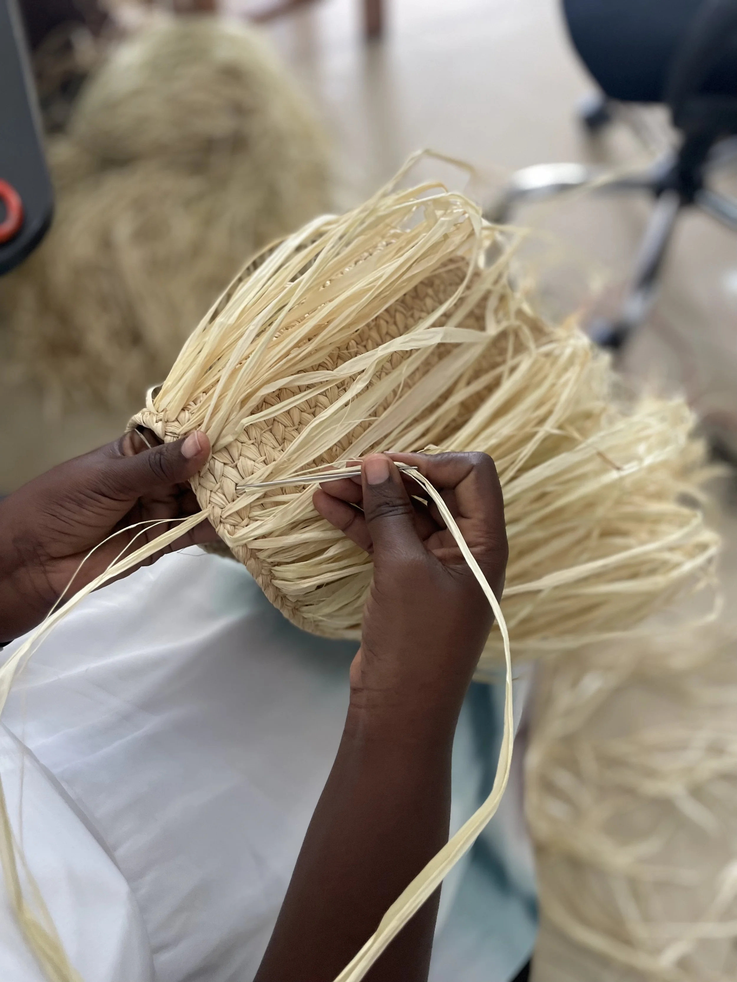 Exploring Natural Fibers from Rwanda and Ghana