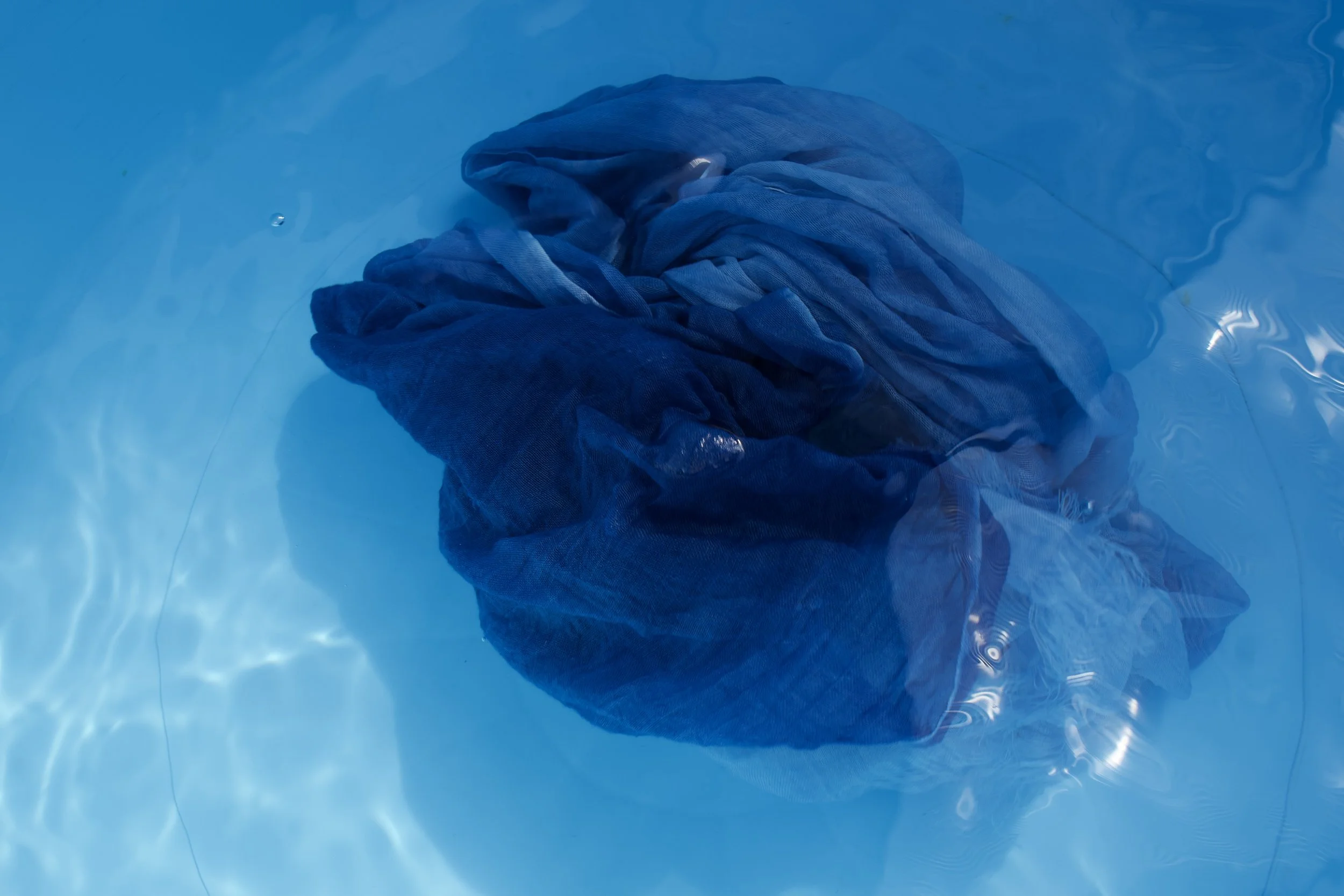 Living Kyō-ai Indigo & Beeswax Resist Dyeing Workshop