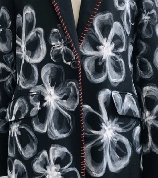 Pop up : Martina Dietrich Couture / hand painted
