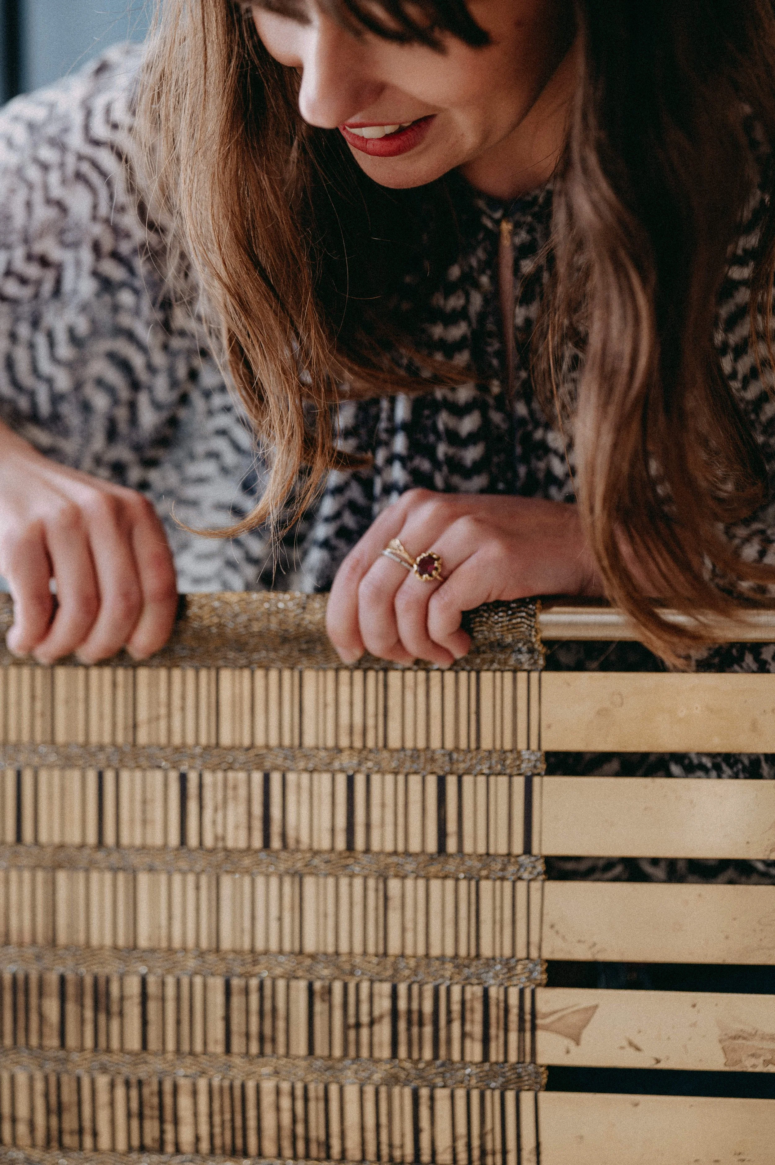 Haute Texture — Weaving Light in the Studio