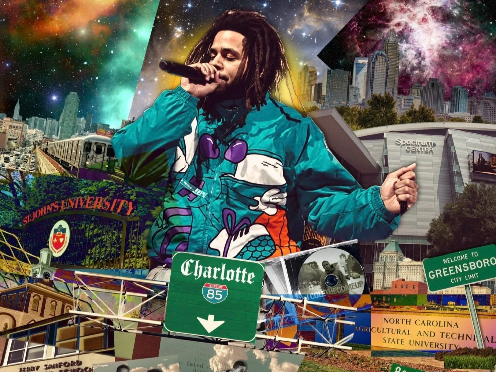 COLLAB: GIFT for J. COLE [FCWL x Spectrum Center x Hornets]