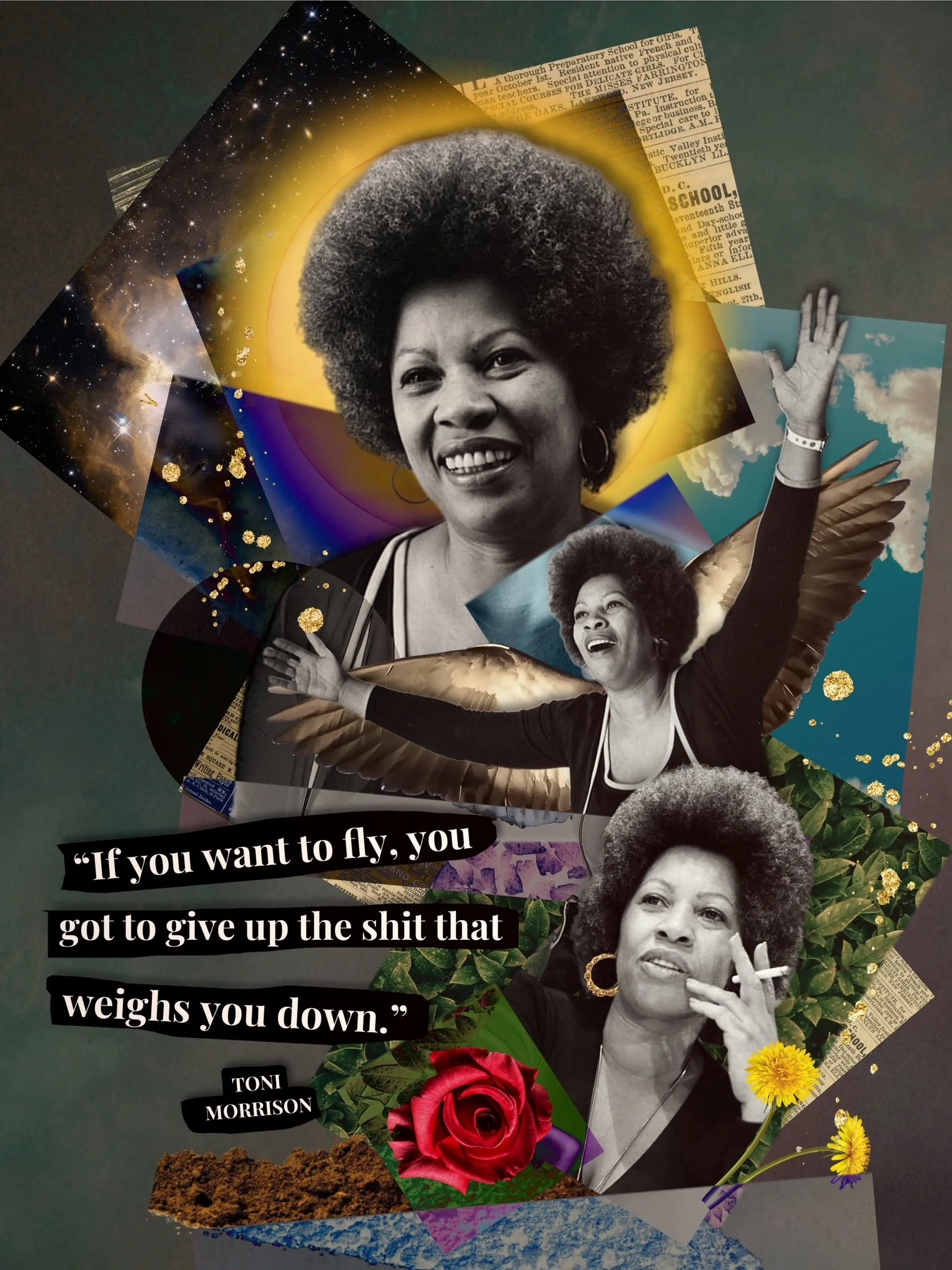 Toni Morrison [8" x 10"] Print