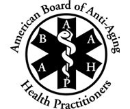 ABAAHP Badge, American Board of Anti-Aging Health Practitioners