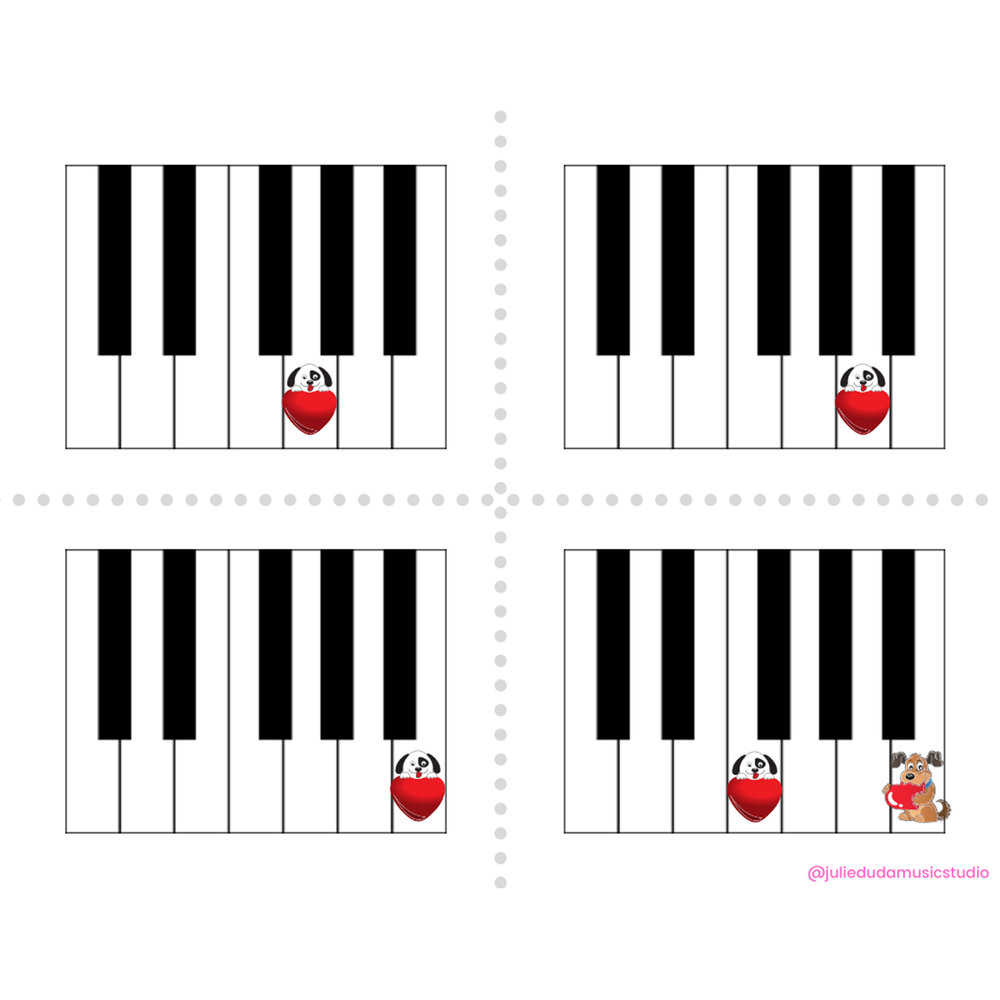 Valentine Music Cookie Trail-Julie Duda Music Studio — Julie Duda Music  Studio