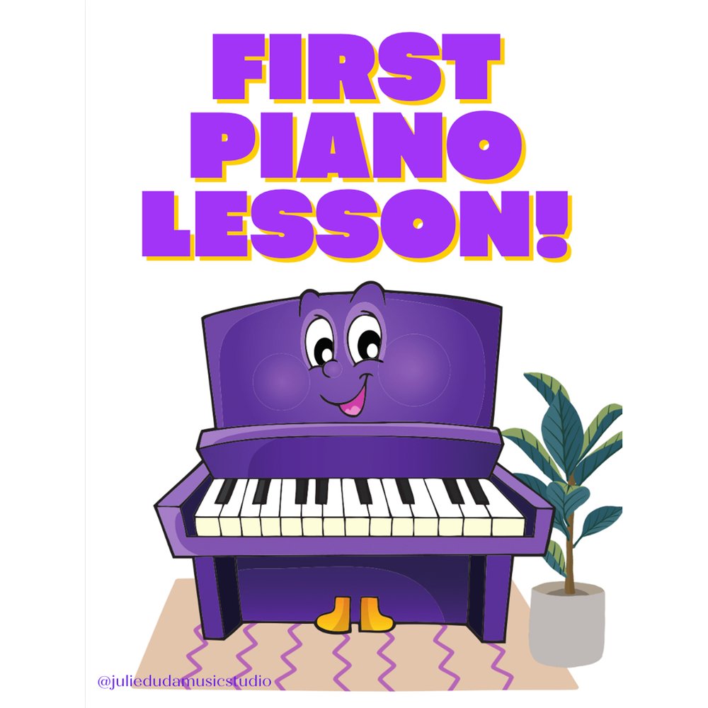 More Piano Photo Props For First Lesson Celebrations