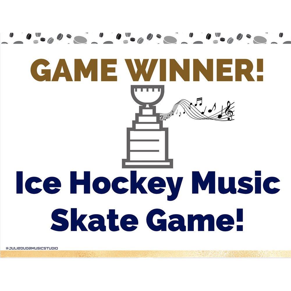 🏒Ice Hockey Music Skate Game — Julie Duda Music Studio