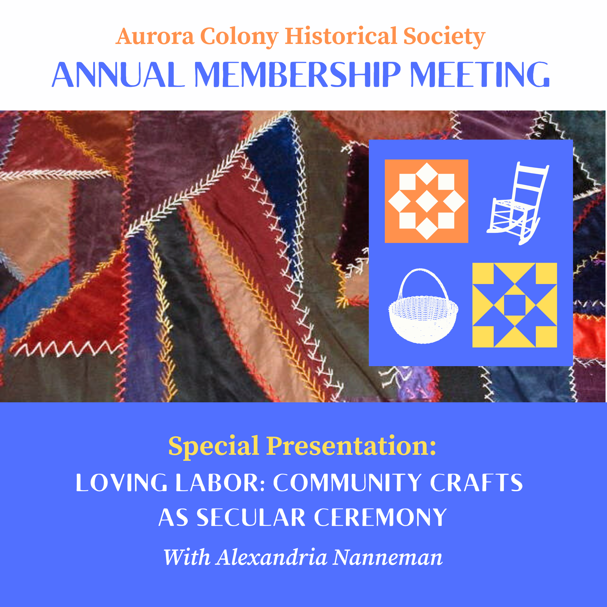 ACHS Annual Meeting &amp; Special Presentation
