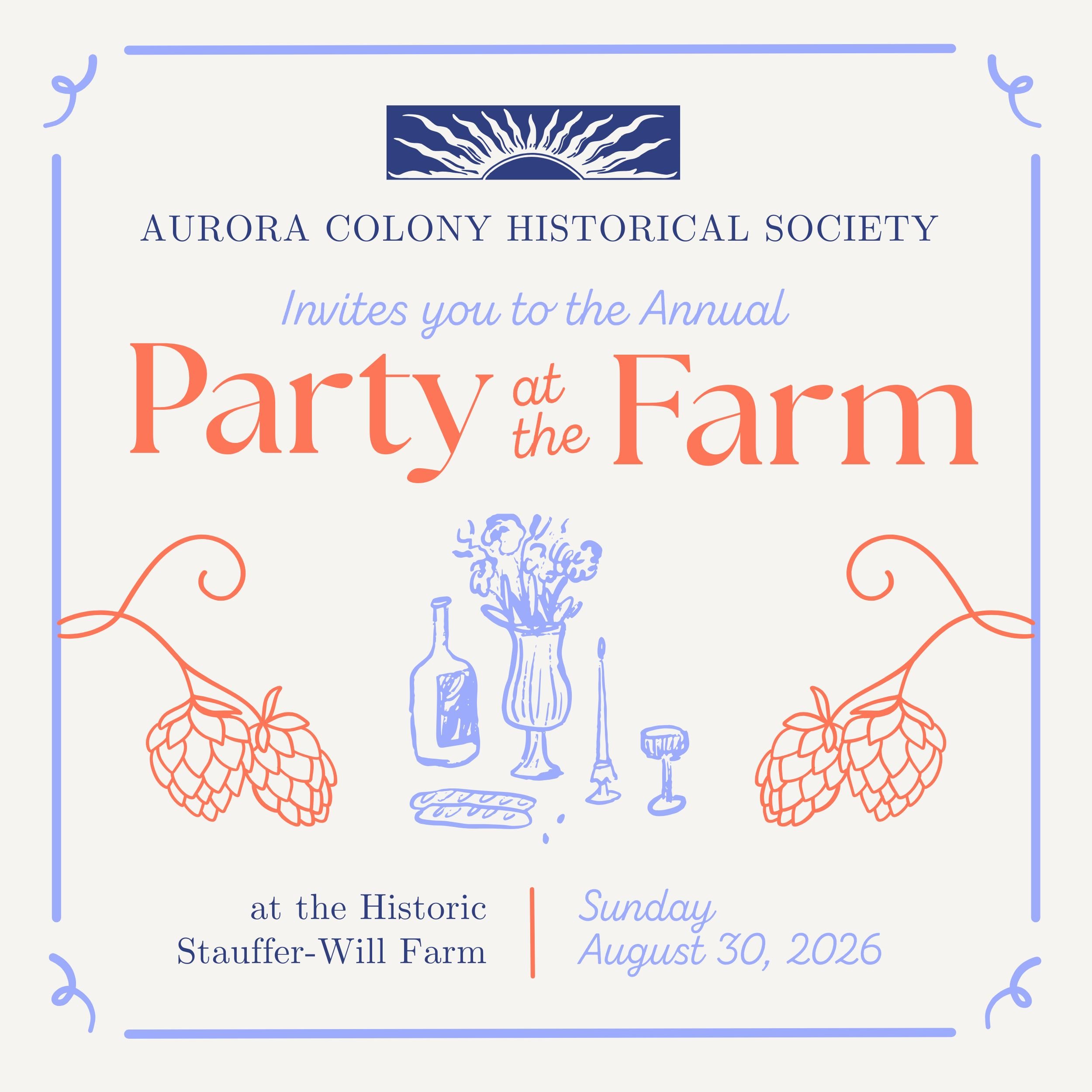Party at the Farm: Annual Fundraising Dinner