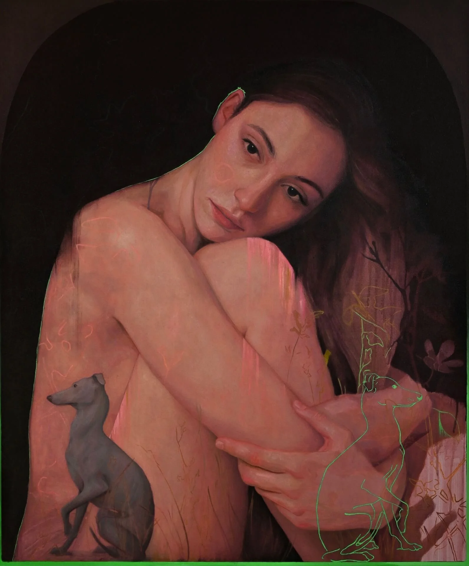 ‘Lull’
Oil on canvas
120 x 100cm