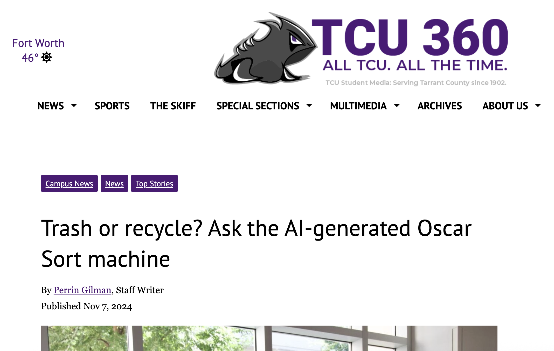Oscar Sort AI Recycling Assistant