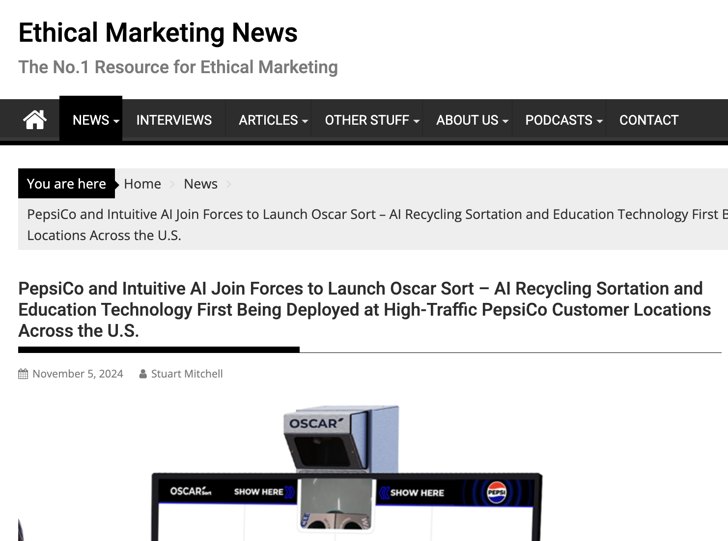 Oscar Sort AI Recycling Assistant