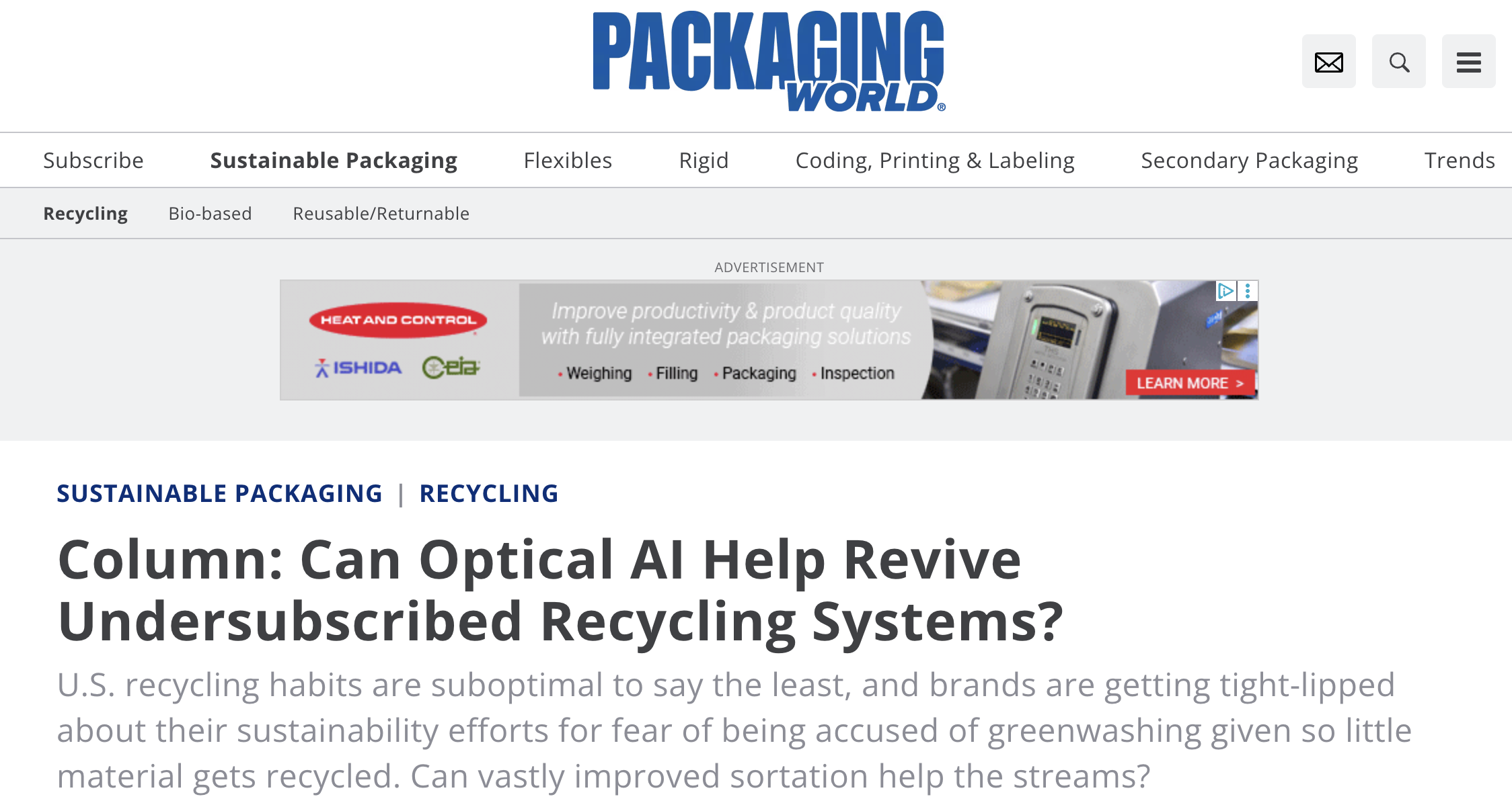 Oscar Sort AI Recycling Assistant