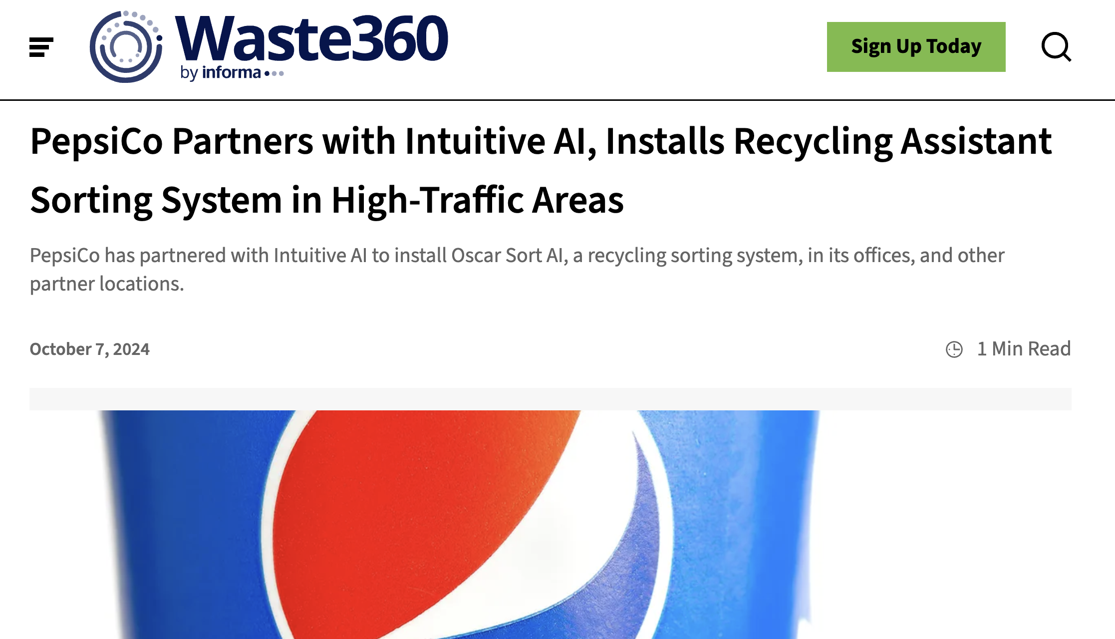 Oscar Sort AI Recycling Assistant