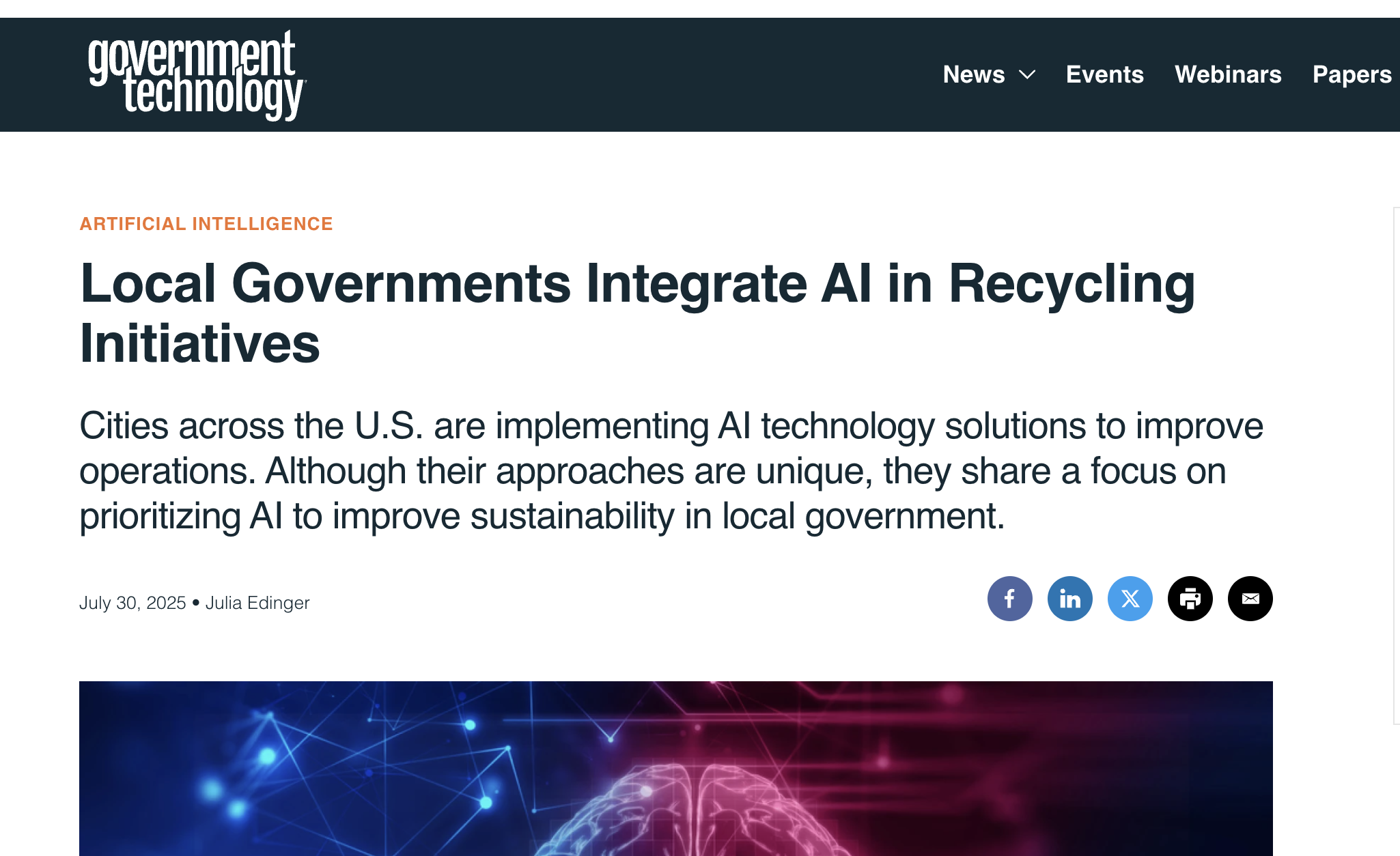 Oscar Sort AI Recycling Assistant