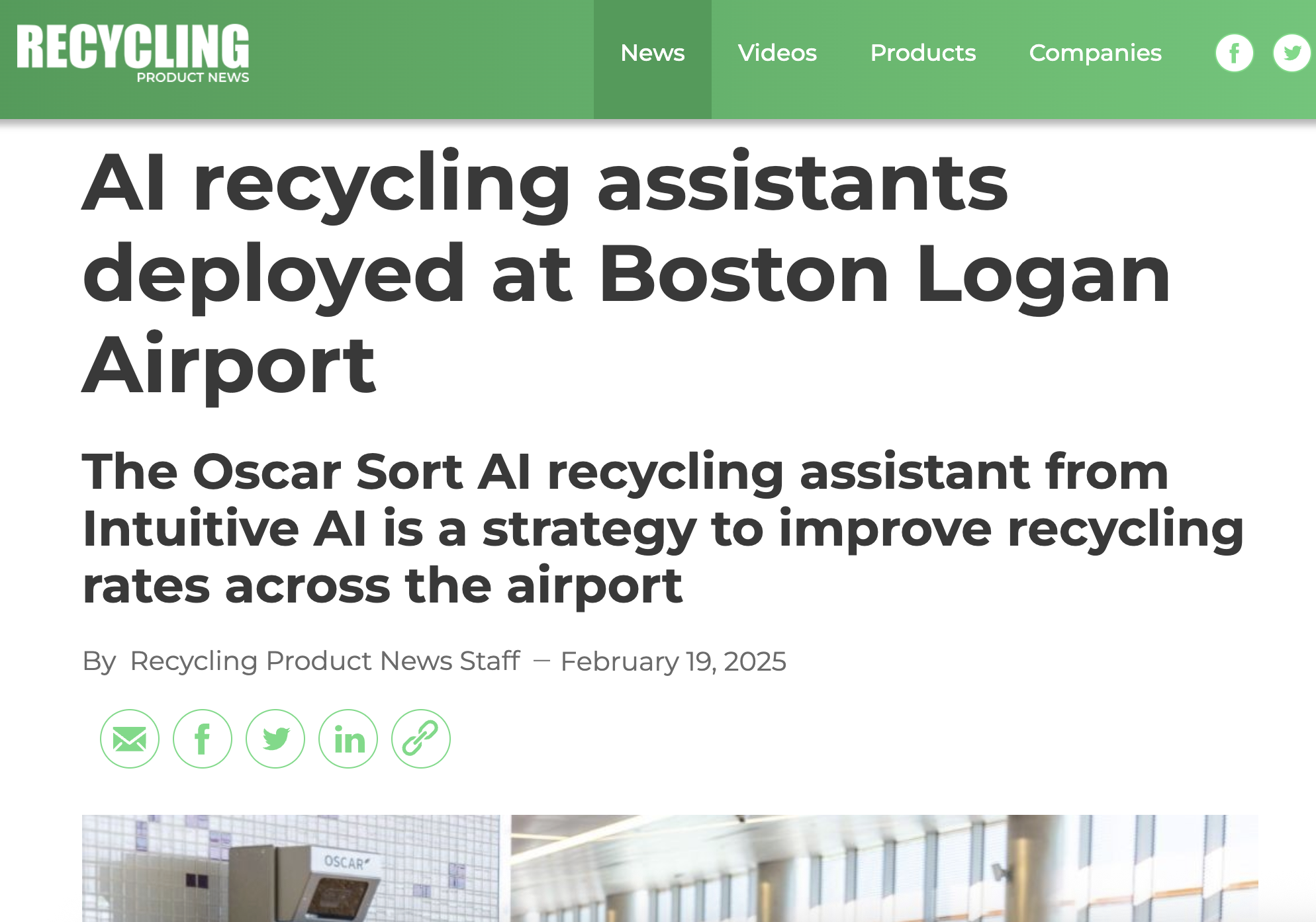 Oscar Sort AI Recycling Assistant