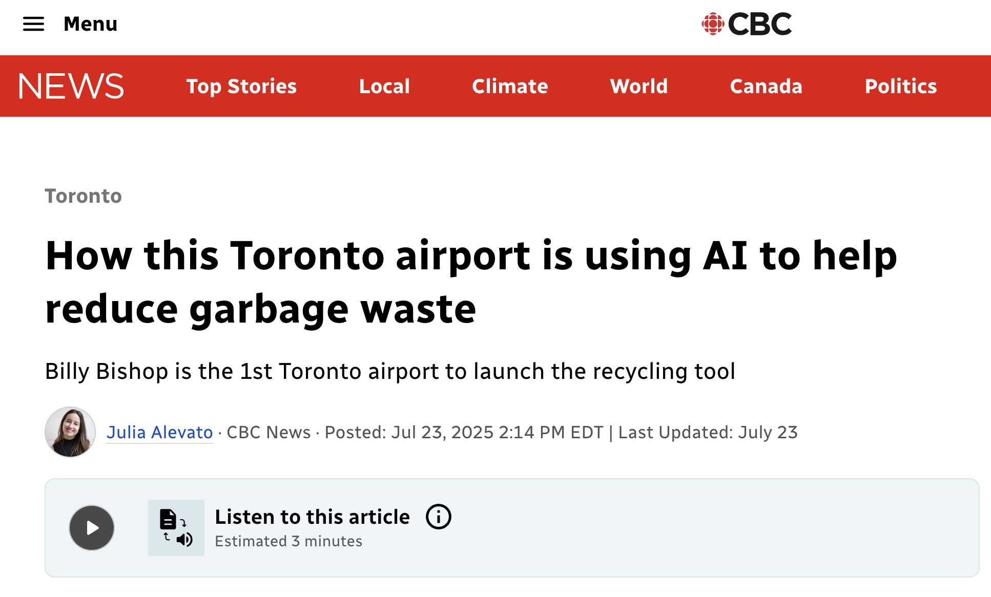 Oscar Sort AI Recycling Assistant
